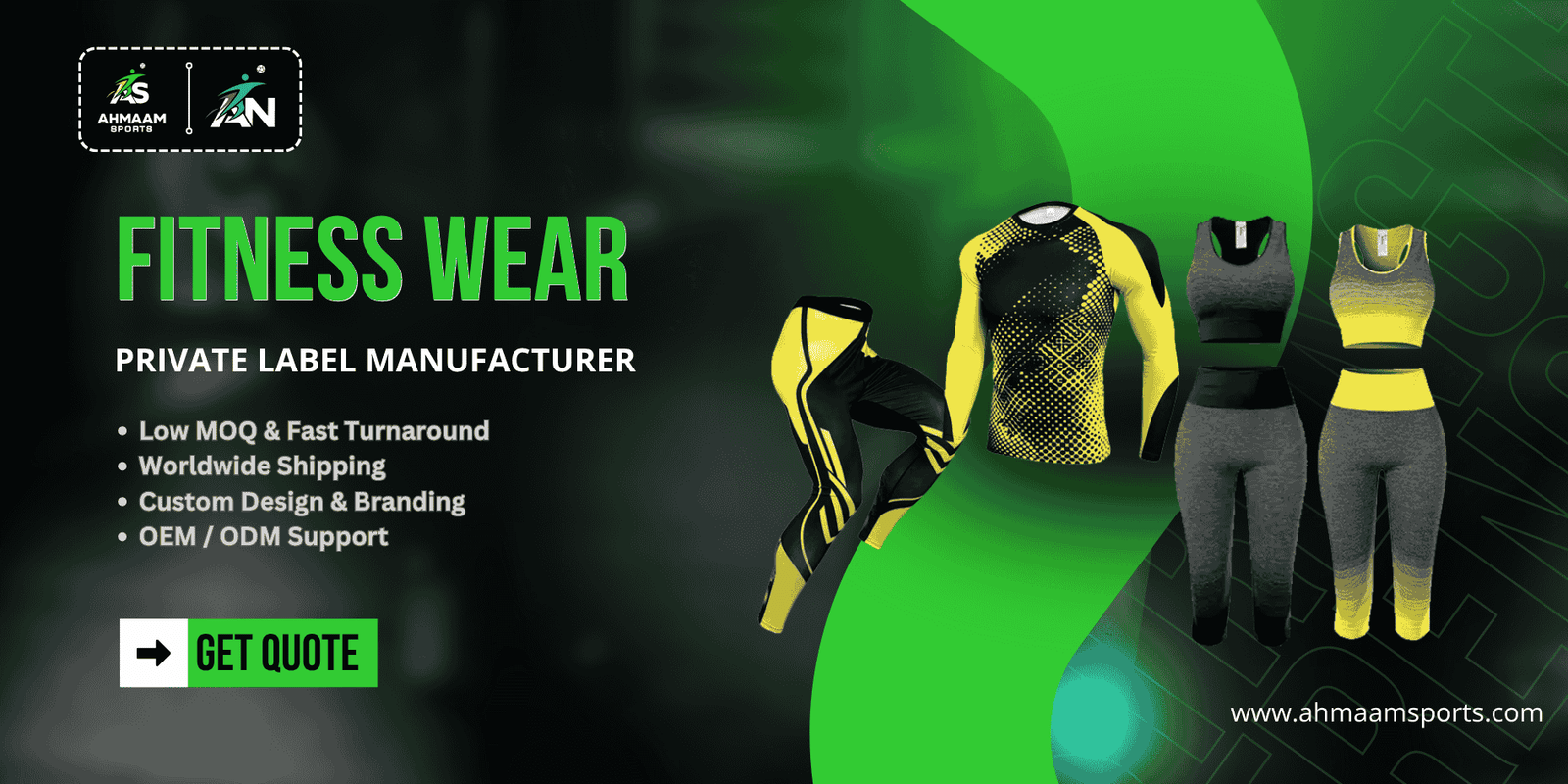 fitness wear manufacturer sialkot ahmaam sports wear